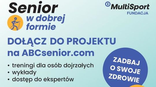 Bezpłatny program "Senior w Dobrej Formie"