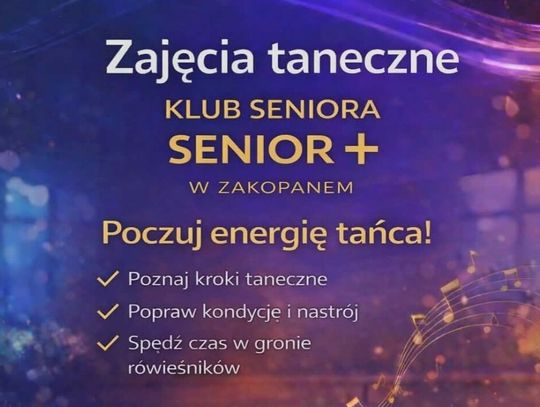 Zajęcia w klubie senior+