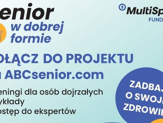 Bezpłatny program "Senior w Dobrej Formie"