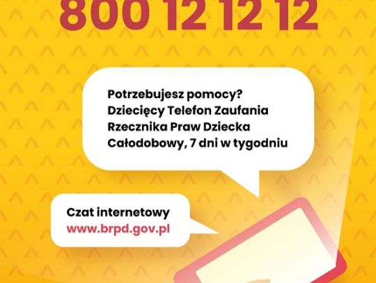 ogólnopolska infolinia dla dzieci i młodzieży, rzecznik praw dziecka, anonimowa rozmowa, problemy przemocy, problemy emocjonalne