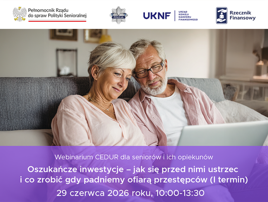 Webinarium dla seniorów