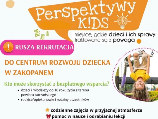 Perspektywy Kids, oferta Placówki Wsparcia Dziennego dla Dzieci i Młodzieży