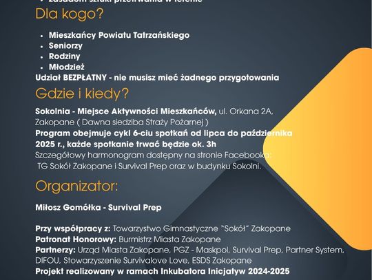 Plecak 72h, czyli jak przygotować się na sytuacje kryzysowe