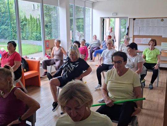 lipiec w Klubie Senior+, zajęcia seniorów, podsumowanie miesiąca