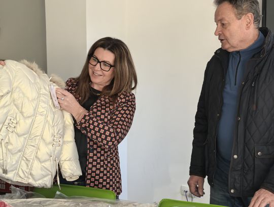 Rycerze Kolumba, kurtki dla dzieci, podopieczni Miejskiego Ośrodka Pomocy Społęcznej, Prezent Mikołajkowy