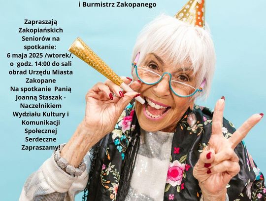 spotkanie seniorów, gminna rada seniorów, seniorzy z terenu miasta Zakopane