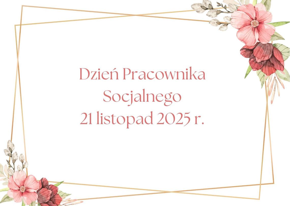 21 Listopad Dzień Pracownika Socjalnego dzień pracownika socjalnego