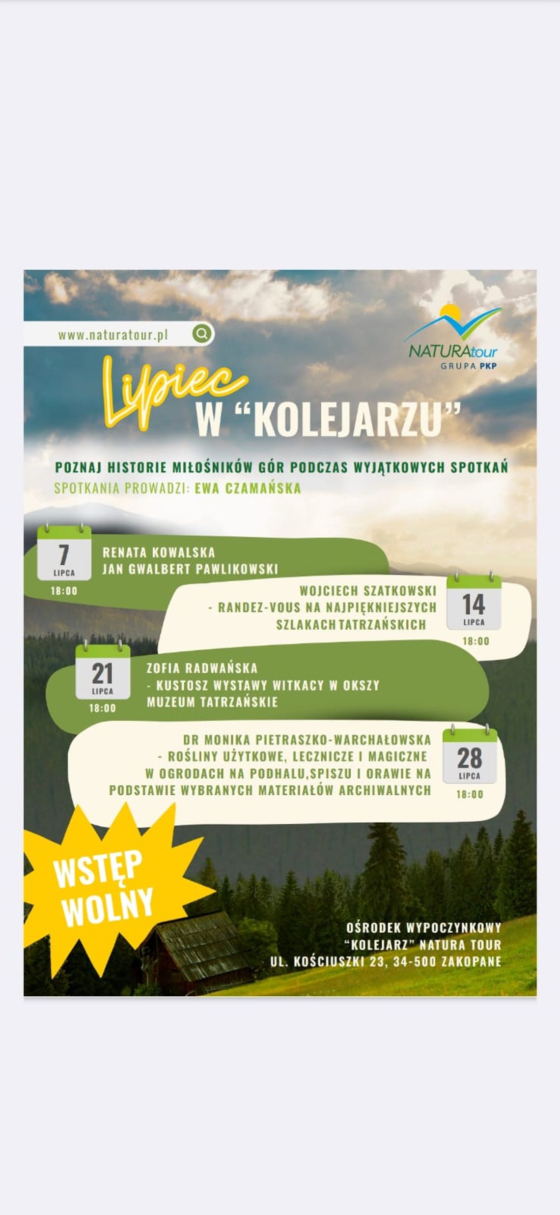 Lipiec w "Kolejarzu"