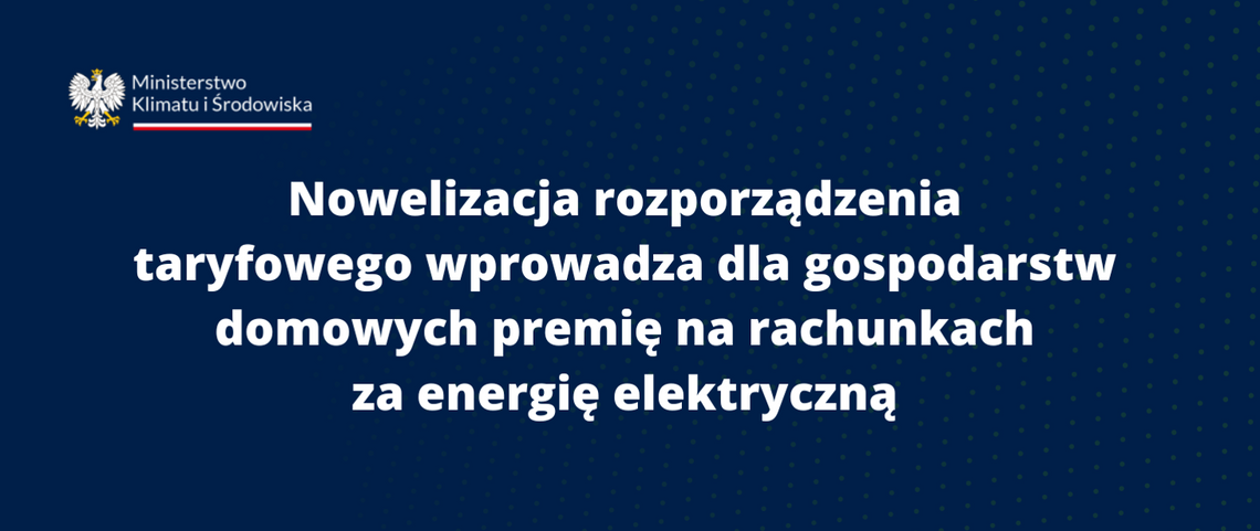 nowelizacja rozporzdzenia taryfowego, gospodarstwo domowe, energia elektryczna, zużycie prądu