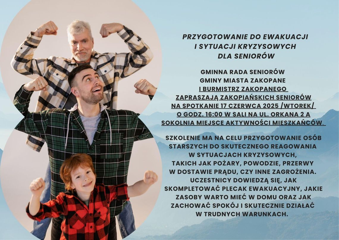 sytuacje kryzysowe, gminna rada seniorów, spotkanie,