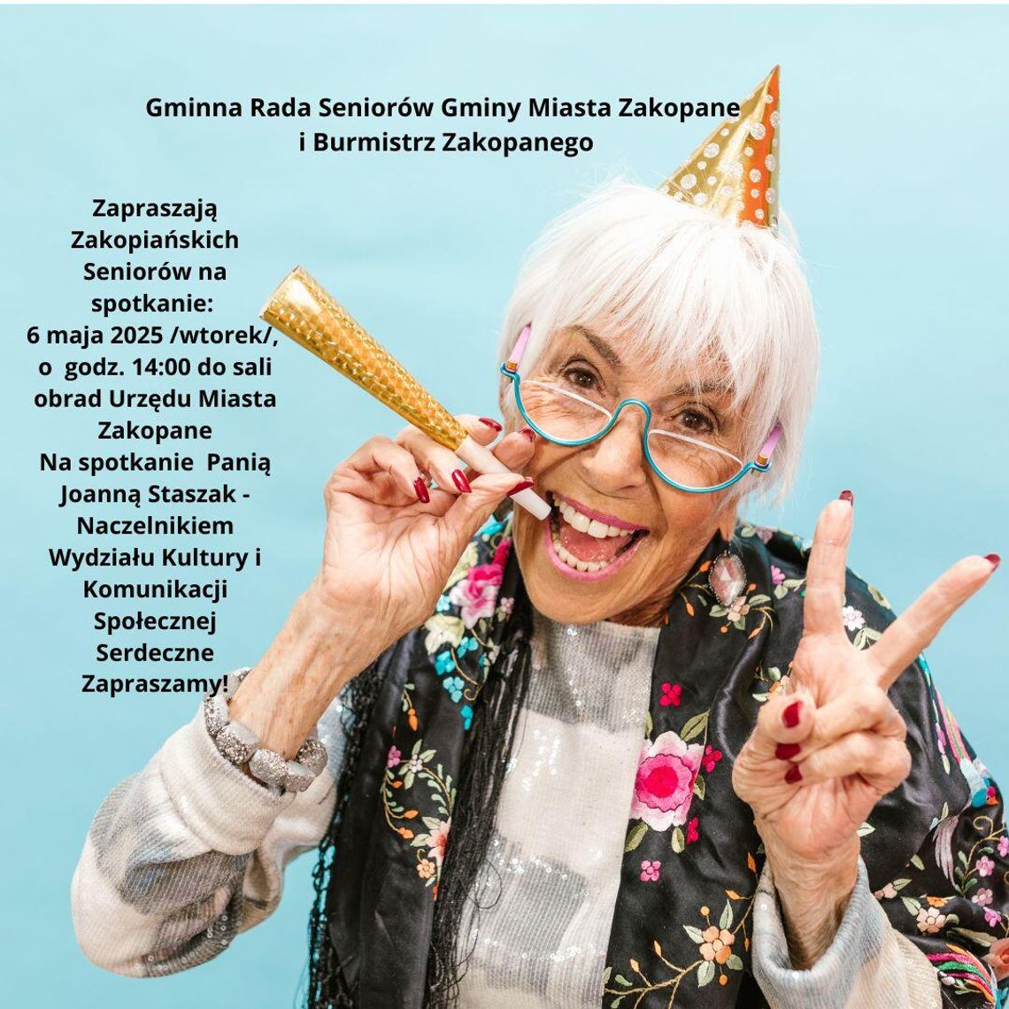 spotkanie seniorów, gminna rada seniorów, seniorzy z terenu miasta Zakopane