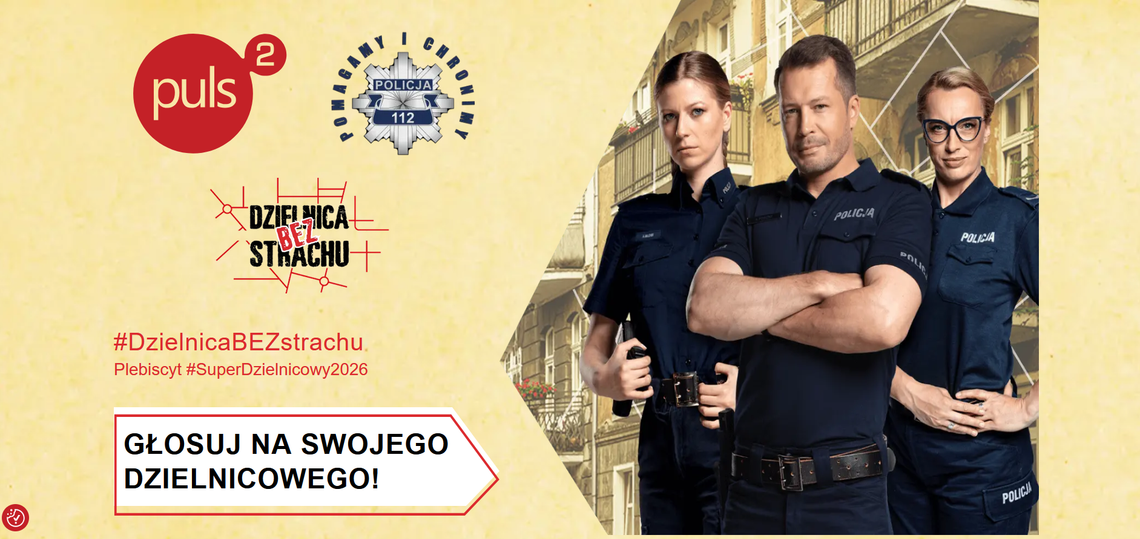 Startuje Super Dzielnicowy 2026 dzielnica bez strachu, plebiscyt na dzielnicowego