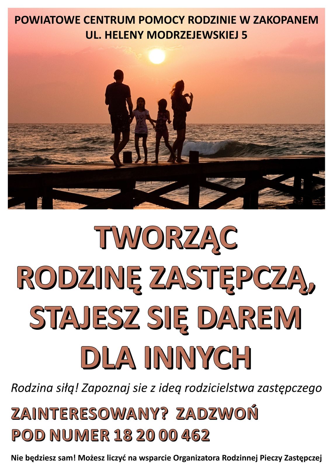 Rodzina zastępcza, stworz rodzinę zastępczą, Powiatowe Centrum Pomocy Rodzinie