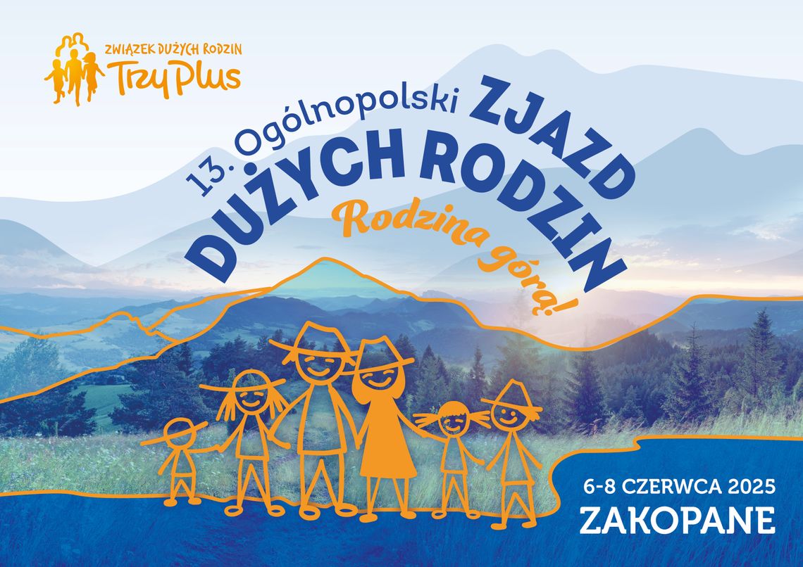 Zjazd Dużych Rodzin w Zakopanem - program